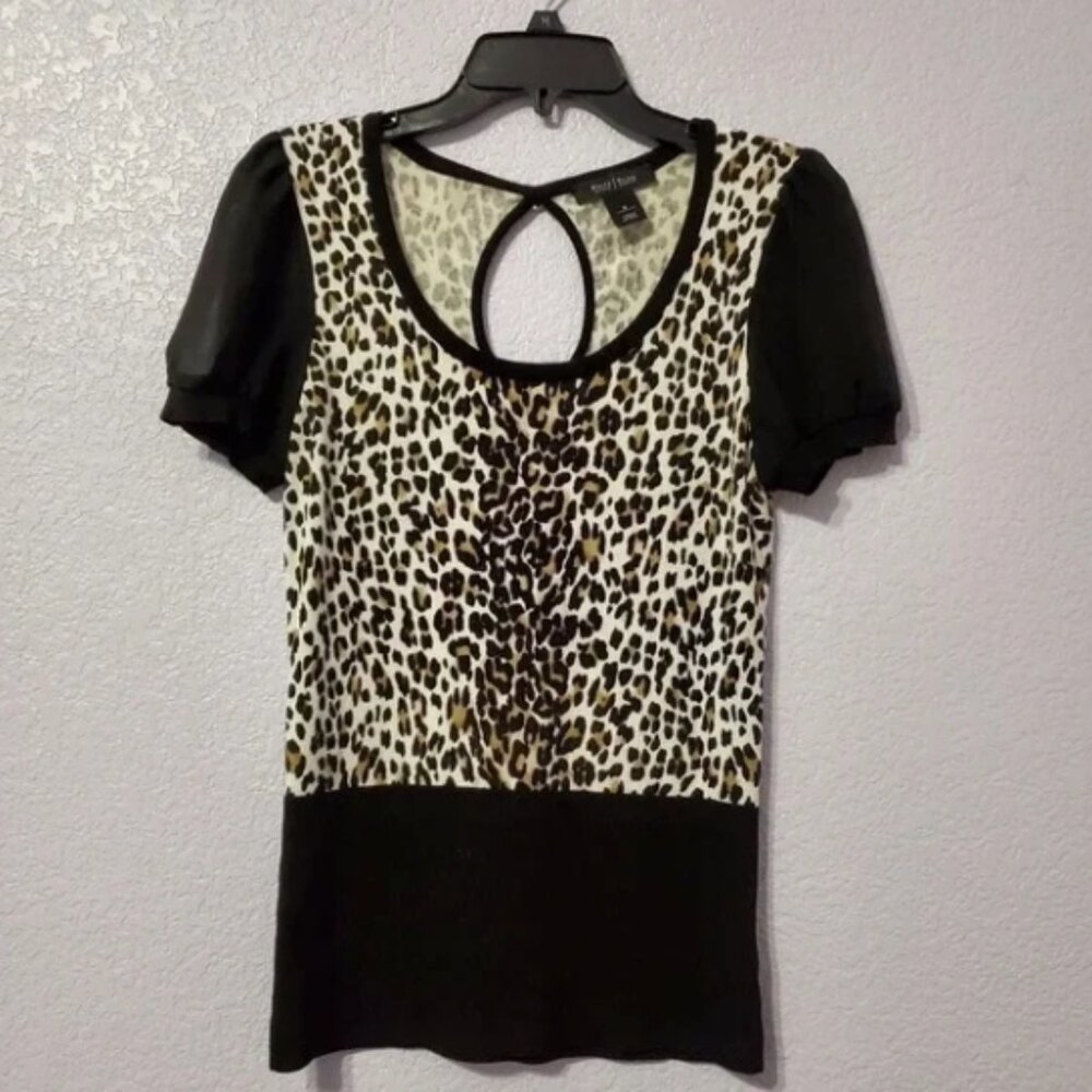 White House Black Market Women's Sweater Blouse Top S